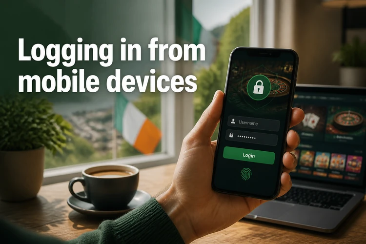 Logging in from mobile devices